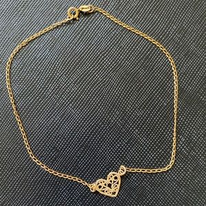 14 Karat Gold Anklet